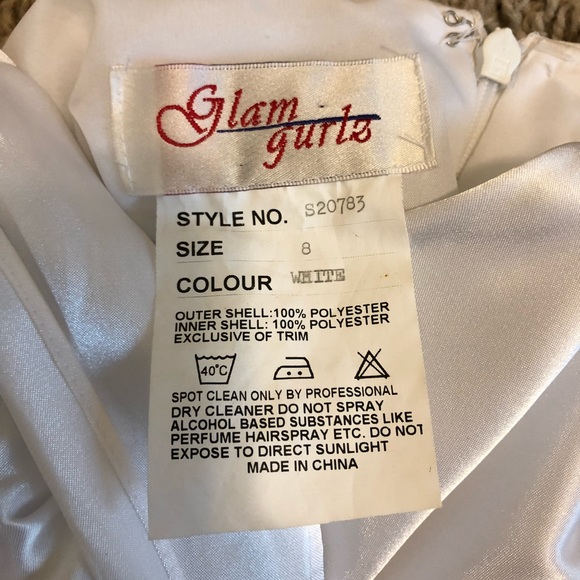 White wedding/formal dress - Picture 6 of 6